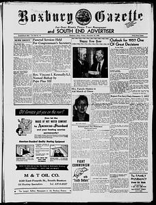 Roxbury Gazette and South End Advertiser, December 28, 1956