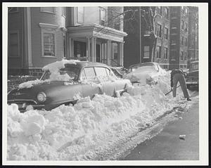 Digging out on Columbia Rd. Dorchester