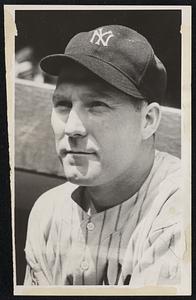 Member of the 1939 New York Yankees New York City - Charles (Red) Ruffing, star pitcher of the champion New York Yankees.