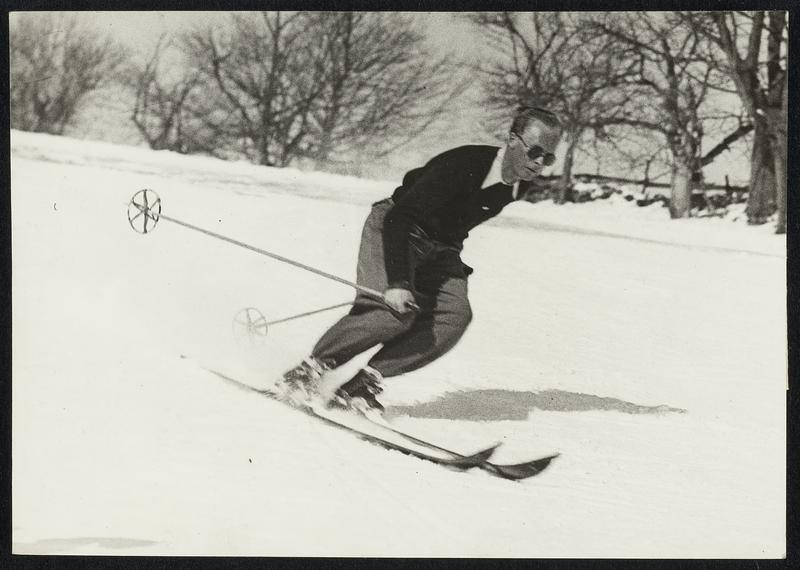 Kearsarge, Benno Rybizka, director of the Eastern Slope Ski School at North Conway and Jackson, N.H., eastern American branch of the famous Hannes Schneider School of Austria, and official American and Canadian representative of the Austrian Ski Teachers Association.