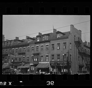Tremont Street, Boston, Massachusetts, between West Newton Street and Rutland Square