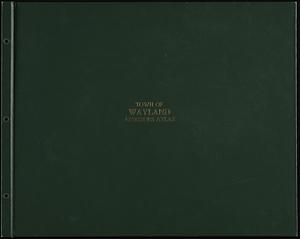 Atlas of the town of Wayland, Massachusetts, 1999