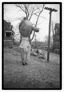 Character balloon costume