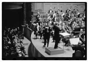 Balokovic violins with Boston Symphony, Koussevitzky conducting