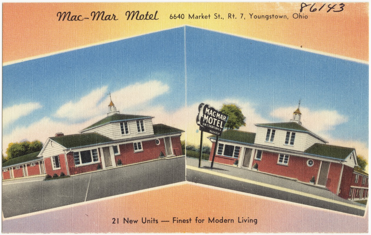 Mac-Mar Motel, 6640 Market St., Rt. 7, Youngstown, Ohio