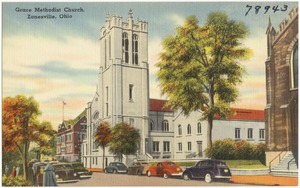 Grace Methodist Church, Zanesville, Ohio