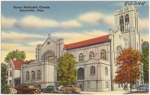 Grace Methodist Church, Zanesville, Ohio