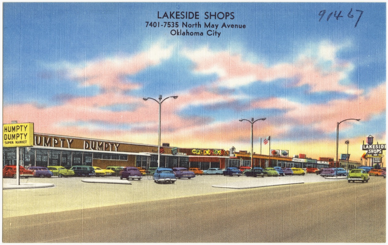 Lakeside Shops, 7400 - 7500 blocks north May Avenue, Oklahoma City