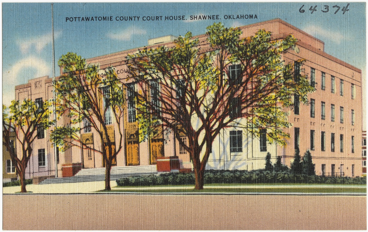 Pottawatomie Country Court House, Shawnee, Oklahoma