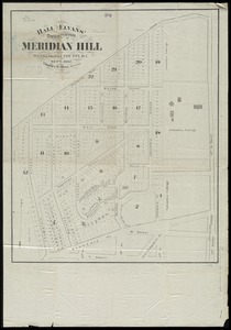 Hall and Elvans' subdivision of Meridian Hill, Washington County, D.C