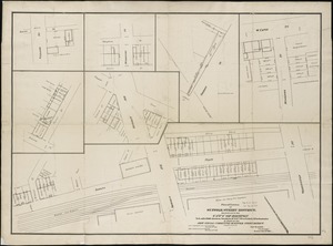 Plan of estates on Suffolk St. district