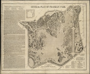 General plan of Franklin Park