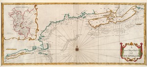 A correct map of the coast of New England