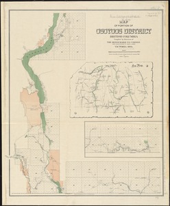 Map of portion of Osoyoos District