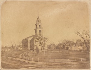 The First Church in Roxbury (Unitarian). Eliot Square