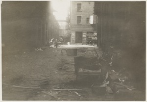 Off Fulton Street, North End. Housing Assoc. photograph