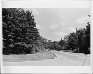 Intersection of Dedham Ave. at South St.