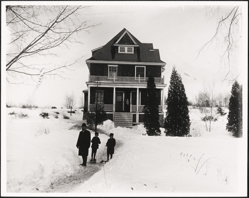 Family portrait, winter