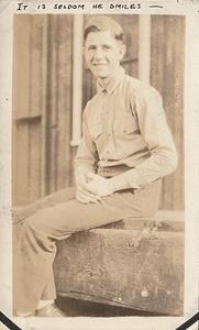 Unidentified U.S. Marine "It is seldom he smiles - ," Marine base Quantico, VA