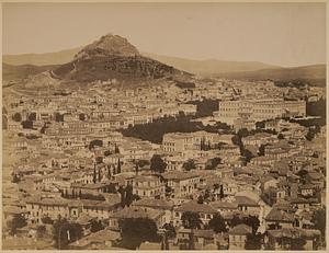Modern Athens from the Acropolis