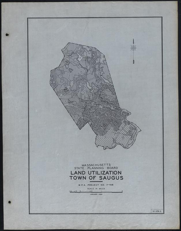 Land Utilization Town of Saugus Digital Commonwealth