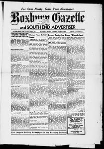 Roxbury Gazette and South End Advertiser