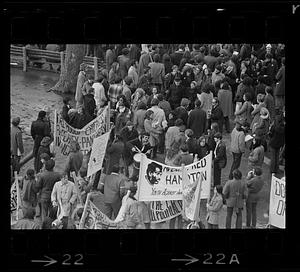 "Avenge Fred Hampton" rally, Boston Common