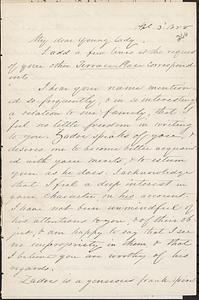 Letter from Zadoc Long to John D. Long, May 26, 1867