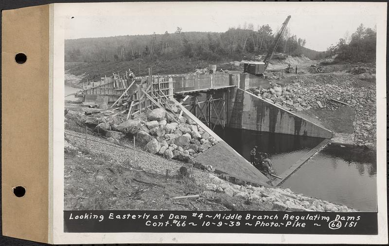 Contract No. 66, Regulating Dams, Middle Branch (New Salem), and East