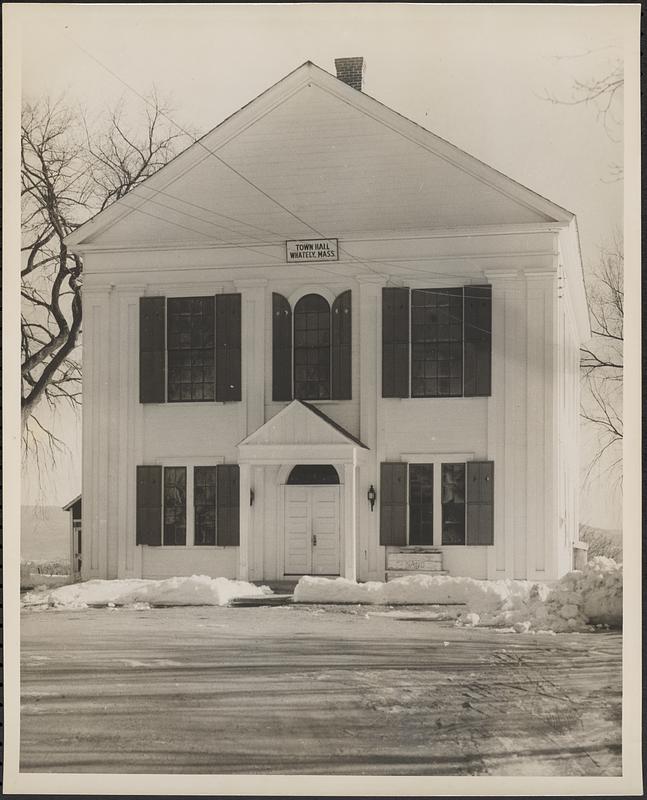 Whately Town Hall Digital Commonwealth