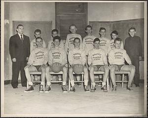 Basketball, Whately Grammar School 1950-1951
