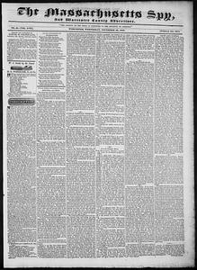 The Massachusetts Spy, and Worcester County Advertiser