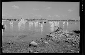 Starting point in the morning, Marblehead