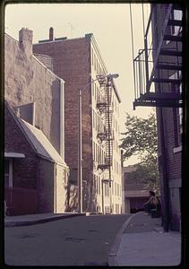 North Hudson Street from Snow Hill Street off Snow Hill St. & Hull Street Boston North End