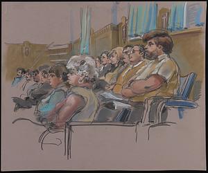 Courtroom scene