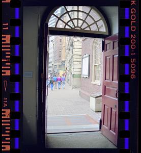 View from entrance to Old South Meeting House, Boston