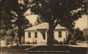 The Wm. Turnbull Library, South Ashfield, Mass.