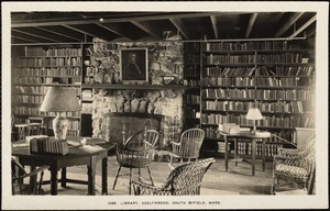 Library, Adelynrood, South Byfield, Mass.