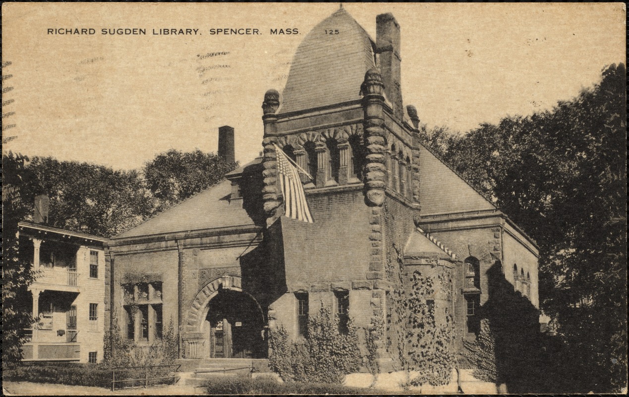 Richard Sugden Library, Spencer, Mass.