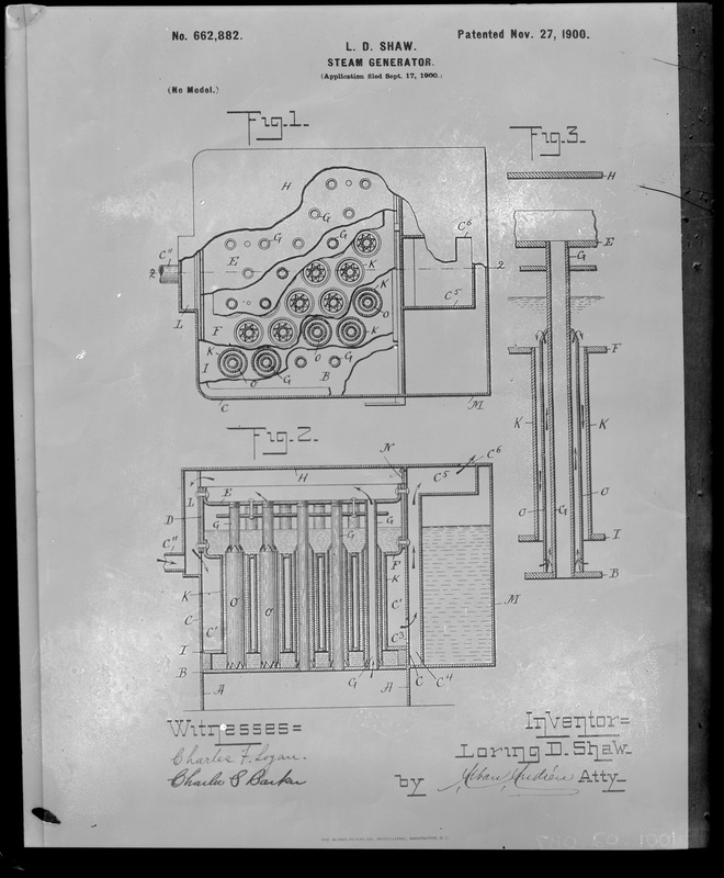 Photo of a patent