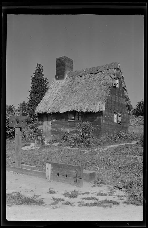 Pioneer Village, exterior of house Digital Commonwealth