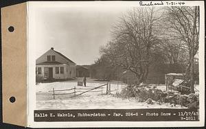 Kalle K. Makela, house, Hubbardston, Mass., Nov. 17, 1943