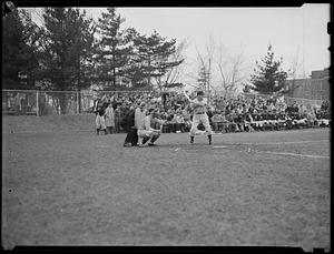 Baseball 1947, Springfield College vs Providence