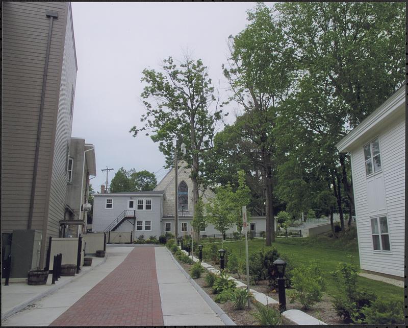 Alley way behind Main St.