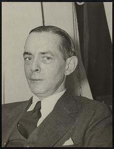 Porter Adams, president, Norwich Univ. (made in Boston Dec 5, 1934)