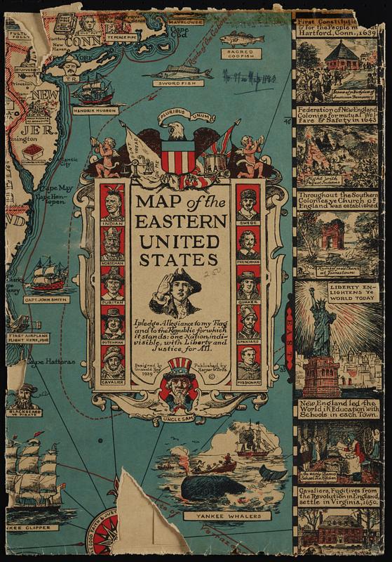 Map of the Eastern United States