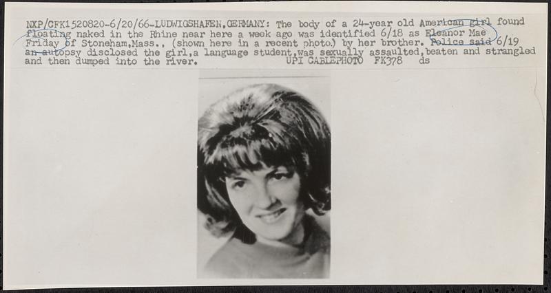 Eleanor Mae Friday
