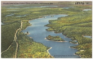 Fourth Lake of the Fulton Chain of Lakes, Adirondack Mts.