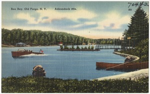 Bea Bay, Old Forge, N. Y., Adirondack Mts.