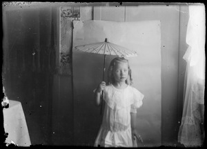 Sm girl with parasol